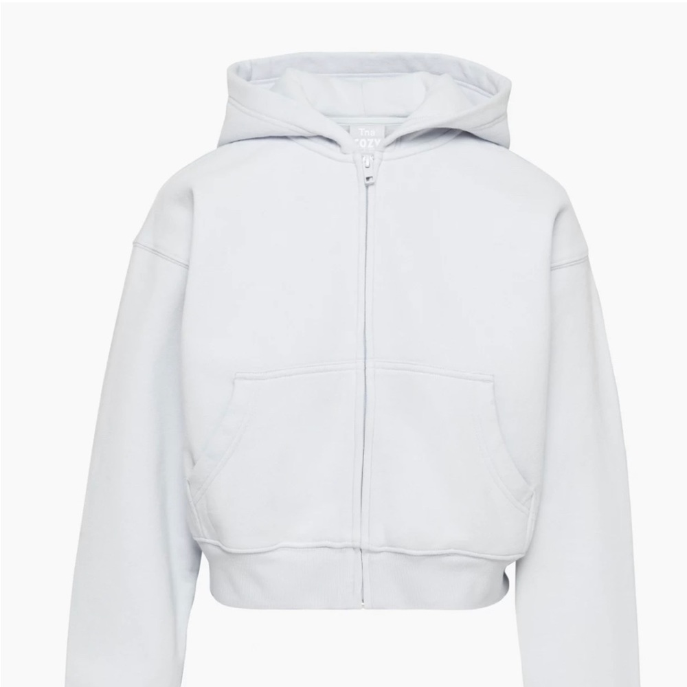 White Artizia Zip up
